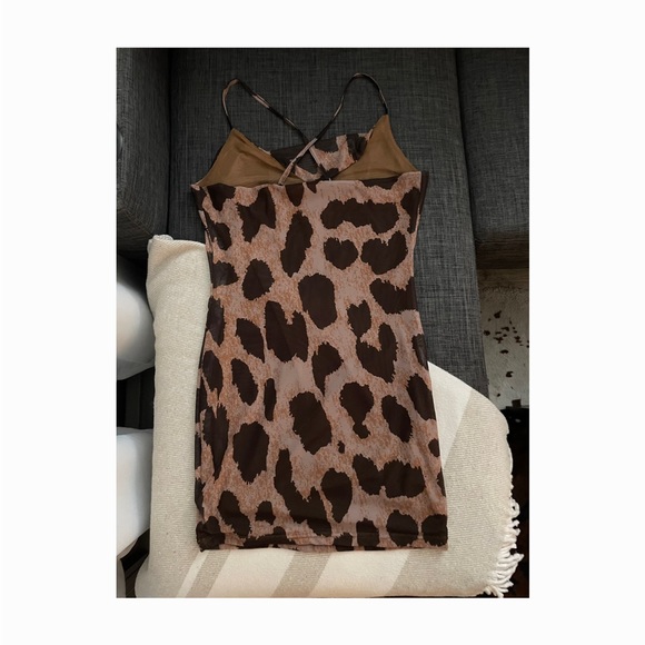 SHEIN leopard print dress - Picture 4 of 4